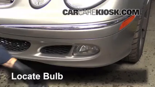 2006 Mercedes-Benz E500 5.0L V8 Luces Luz de niebla (reemplazar foco)